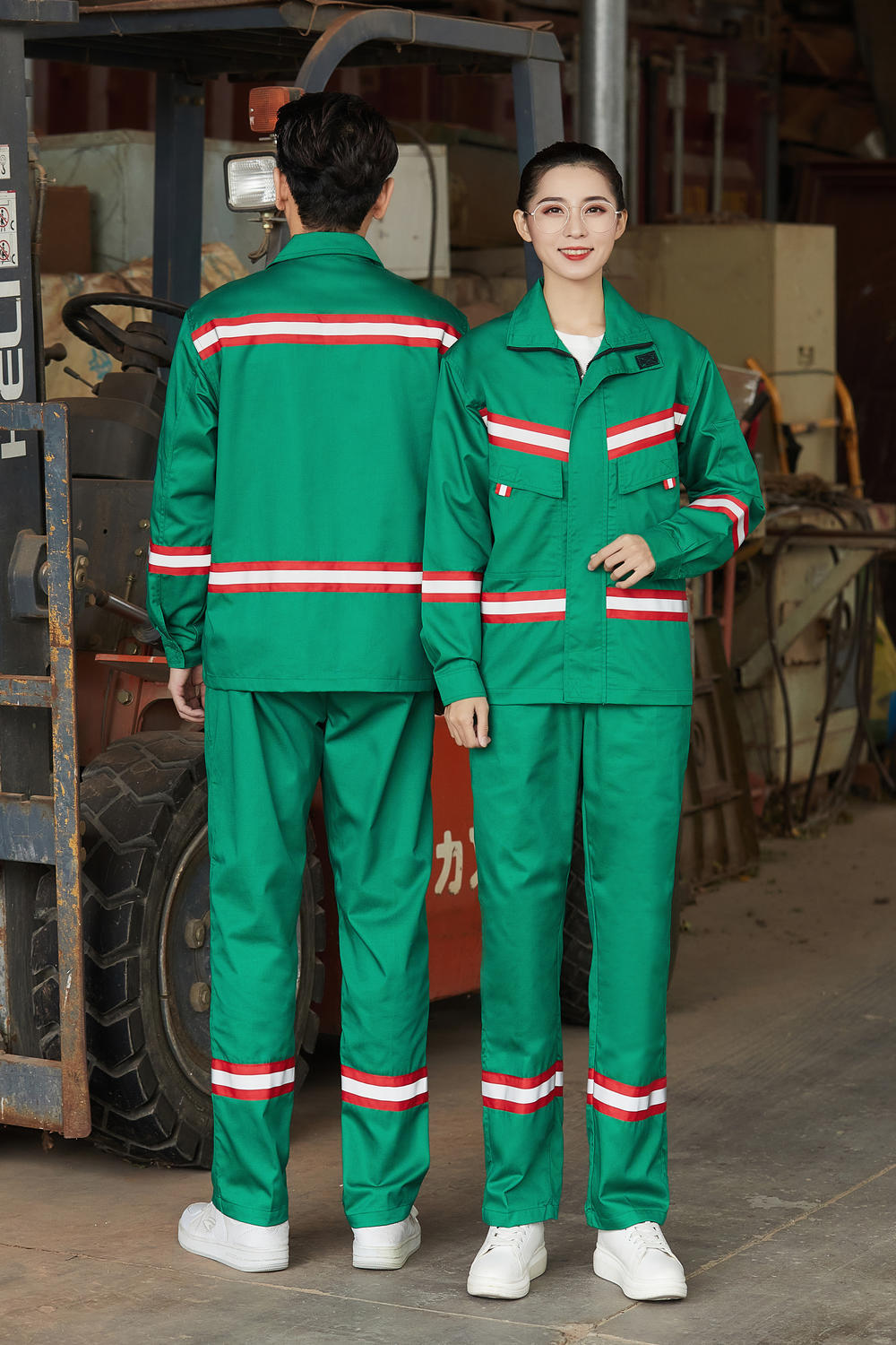 Abito verde-stile 2