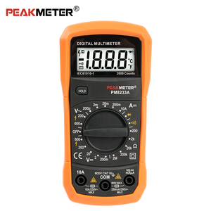 El dijital multimetre DC AC gerilim diyodu Freguence multimetre <span class=keywords><strong>Volt</strong></span> Test cihazı Test akımı - Product Image 1