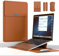 GOLP Compatible 13 Inch Laptop Sleeve Bag Polyester Material Stand Function pour MacBook Air/Pro 13.3 Microsoft Surface Book 13.5
