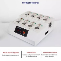 Machine de réchauffement intelligente pour pâte à souder SMT, unité de réchauffement temporisée, boîte de réchauffement anti-erreur pour dégivrage de colle rouge, machine de dessoudage
