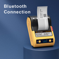 Printer Label Transfer Termal Nirkabel Detonger DT5150 DT-350 dengan Kabel BT untuk Pencetakan Label Dalam dan Luar Ruangan dengan Kartrid Pita