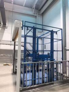 맞춤형 유압 리프팅 플랫폼 2층 화물 운반 리프트 트럭 소형 상품 유압 엘리베이터 리프트 플랫폼 (창고용) - Product Image 4