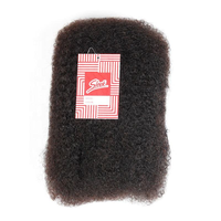 Extensions de Cheveux Humains Vierges Kinky Afro Bouclés Bruts 100% Non Traités de Haute Qualité, Cuticules Alignées, Fournisseur de Dreads en Vrac