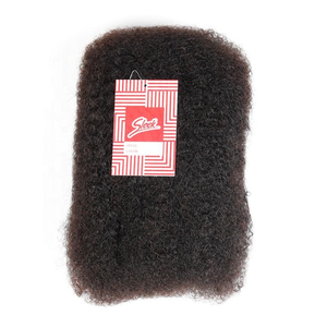 Tóc nối người thật chất lượng cao 100% chưa qua xử lý, kiểu xoăn tự nhiên Afro, giữ nguyên lớp biểu bì, hàng nguyên kiện, nhà cung cấp tóc tết dreadlock - Product Image 2