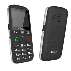 최신 GSM 2.2 인치 키패드 휴대 전화 큰 버튼 수석 바 전화 BT FM 라디오 카메라