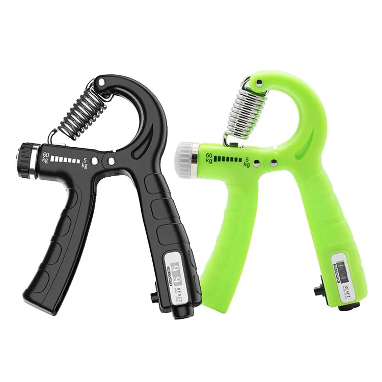 U-HOME Kim Loại Phòng Tập Thể Dục Gripper Bình Thường Có Thể Điều Chỉnh Tập Thể Dục Strengthener Đếm Tay Grip Set Với Cánh Tay