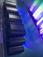 Source de lumière à fibre optique 45W RGBW LED DMX512 Éclairage LED haute puissance pour scène et studio