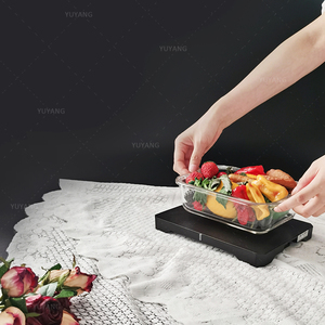 Horno Portátil para Calentar Alimentos, <span class=keywords><strong>Mini</strong></span> <span class=keywords><strong>Microondas</strong></span> de 110 V para Comidas Calientes, Lonchera Mejorada con Bolsa para Viajes de Oficina - Product Image 3