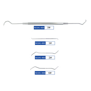Sondas Dentales Startease de Acero Inoxidable Sin Recubrimiento, Palillos Dentales Manuales, Sondas de Limpieza Dental de Cabeza Simple/Doble - Product Image 4