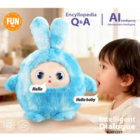 Nouveaux jouets en peluche mignons et originaux, rembourrage en coton PP, conversation intelligente IA, contrôle par application mobile, cadeau confortable, taille 11-30 cm