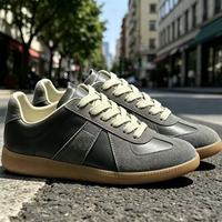 Baskets décontractées en cuir tendance 2026, best-seller, confortables et respirantes, style original pour la marche