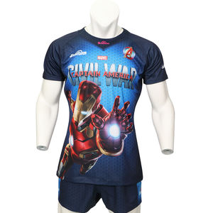 Les uniformes de rugby sont fabriqués en tissu épais et sont cousus avec quatre aiguilles et six fils Tissu lisse - Product Image 1