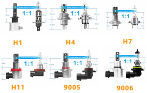 Faros <span class=keywords><strong>LED</strong></span> <span class=keywords><strong>H7</strong></span> de 50W sin Ventilador, Aprobados por ECE R10, Plug and Play, Diseño 100% del Mismo Tamaño que los Halógenos, Fácil Instalación, Accesorios para Automóviles - Product Image 6