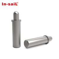 Corps en plastique lisse en acier inoxydable, tête hexagonale à ressort fileté, piston d'indexation à billes