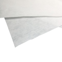 Usine En Gros Blanc Rouleau D'eau Rinçable Airlaid Spunlace Tissu Non Tissé Papier Toilette pour Lingettes Humides