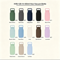 Bouteille isotherme en acier inoxydable avec logo personnalisé, avec couvercle, 590 ml/20 oz, anti-fuite, sans BPA, pour le camping, la randonnée en plein air