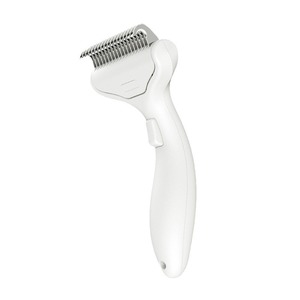 Brosse de toilettage pour chats en ABS, élimine les poils lâches, brosse professionnelle pour éliminer les poils, élimination des peluches en un clic - Product Image 1