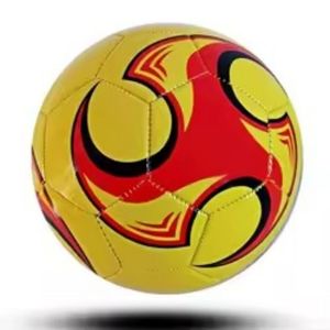 Ballon de football de qualité officielle taille 5 #   Ballon de football en PVC avec logo personnalisé imprimé pour les matchs, poids 0,4-0,45 kg, emballage dégonflé - Product Image 5