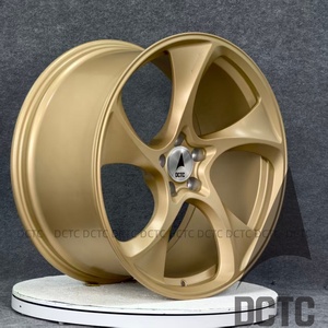 Jantes forgées monobloc DCTC 20-22 pouces en or, concaves profondes, 5x112 5x120 pour Mercedes <span class=keywords><strong>AMG</strong></span> <span class=keywords><strong>GT</strong></span> BMW Série 8 Audi A7 - Product Image 3
