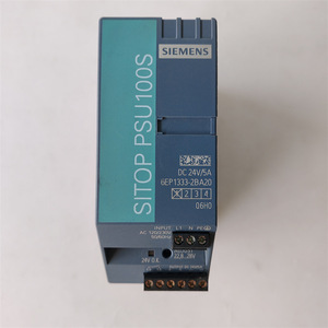 ซีเมนส์ SITOP PSU100S DC 24V 5A ชุดจ่ายไฟแบบสวิตชิ่ง 6EP1333-2BA20 สำหรับใช้งานในอุตสาหกรรม - Product Image 1