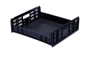 Cestas de Plástico Ventiladas Apilables de Alta Calidad para Almacenamiento de Alimentos, Bandejas de Panadería, Cestas de Malla Apilables para Frutas y Verduras - Product Image 3