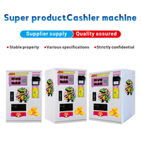 Acier inoxydable personnalisé pour machine à échanger les billets, machine à échanger les pièces de monnaie automatique, garantie 1 an, support en anglais