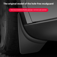 Accessoires de Modification de garde-boue ABS anti-rayures Huanxin pour roues avant arrière Tesla modèle 3/Y bloquant le sable Kits intérieurs YA