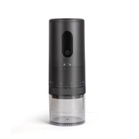 Portable USB Rechargeable petit broyeur de grains de café sans fil Mini boîtier électrique en acier inoxydable céramique français pour un usage domestique