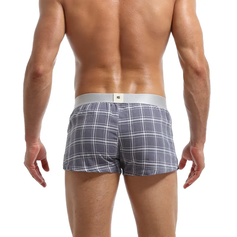 Nouveaux pantalons et shorts de maison pour hommes sous-vêtements carrés coton confortable qualité doux boxeurs pour hommes sous-vêtements de sport être à loisir