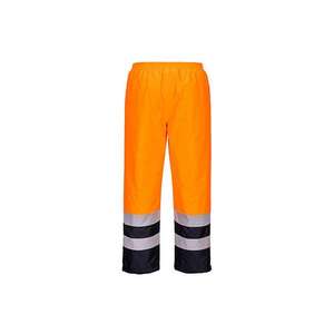 PORTWEST - S598ONRS <b>Hi</b>-<b>Vis</b> Winter Trousers <b>Orange</b>/Navy - EAN 5036108387205 <b>HI</b>-<b>VIS</b> WORKWEAR - Product Image 2