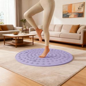 Placa de Presión para Pies Leyton Modelo LD con Gel de Sílice para Terapia Podal y Masaje de Acupuntura con Piedra Magnética - Product Image 2