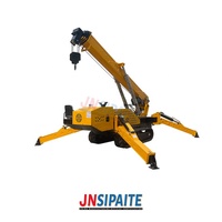 Chine, Nouveau mini-ponton portable, ponton araignée télescopique pour la construction, jambes hydrauliques pliables