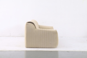 Replica del Divano Moderno Cinna <span class=keywords><strong>Sandra</strong></span>, Divano Curvo Imbottito Premium per Soggiorno e Hotel - Product Image 3