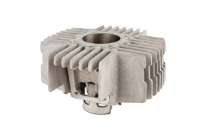 Kit de cilindro de motocicleta montaje de cilindro de aluminio plateado para Maxi 50 <span class=keywords><strong>K</strong></span> N <span class=keywords><strong>NK</strong></span> Sprung trasero SKW SW - Product Image 3