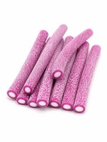 Bonbons gélifiés Sour Belts en gros à prix d'usine, bandes à mâcher multicolores aux saveurs de fruits, sachet refermable