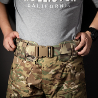 KRYDEX Ceinture Tactique 2 en 1 MOLLE Hommes Bataille Pistolet Ceintures Modulaire Combat Rembourré Heavy Duty Ceinture Pour Tir Chasse Airsoft Gear