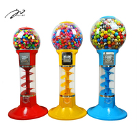 Machine distributrice de bonbons en spirale, de bonbons à mâcher et de jouets en capsules à billes rebondissantes, vente en gros directe usine, produit phare en Chine