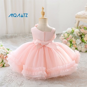 Robe de demoiselle d'honneur élégante à une épaule MQATZ, avec sequins, perles, dentelle et jupe bouffante <span class=keywords><strong>en</strong></span> <span class=keywords><strong>tulle</strong></span>, pour mariage et fêtes d'anniversaire L3110XZ - Product Image 3