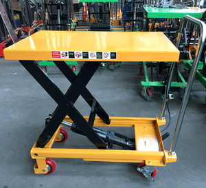 Meja troli pengangkat hidrolik tangan 200kg/truk <span class=keywords><strong>Platform</strong></span> hidrolik - Product Image 6