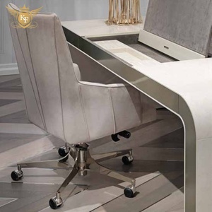 Kf casa בית משרד שולחן כתיבה מודרני ceo שולחן עבודה ריהוט מנהלים חדר לימוד יוקרתי שולחנות משרדי עץ עם מגירה - Product Image 3