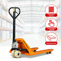 Montacargas Hidráulico Manual para Camiones, Carretilla Elevadora Pequeña de 2T 3T, Transpaleta para Carga y Descarga Hidráulica