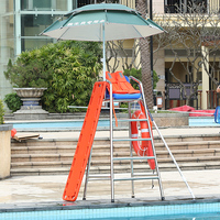 Accessoires de piscine Chaise de sauvetage pour une surveillance confortable du côté de la piscine