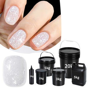 Серебристый УФ-гель для ногтей 3D «Кошачий глаз», с блестками, пигментом-хамелеоном, магнитной пудрой, отверждаемый светодиодами, нетоксичный, долговечный, для нейл-арта - Product Image 1