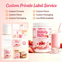 Poudre de boisson beauté au glutathion OEM, collagène, vitamine C, antioxydant, supplément éclaircissant pour la peau, marque privée