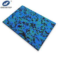 Ideastep 40a 26*35cm * 3mm chaussure colorée semelle supérieure moulage par injection pantoufle voiture tapis faisant matériel motif moule Eva bloc de mousse