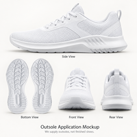 Semelle de chaussure en EVA moulée en 3D pour chaussures de course légères pour garçons et filles, avec flexibilité légère
