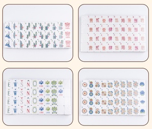 Jeu de Mahjong Américain en Bois Gravé, Luxe Personnalisé, 160 Pièces, Format Voyage, Commande Minimum 1 Jeu - Product Image 3