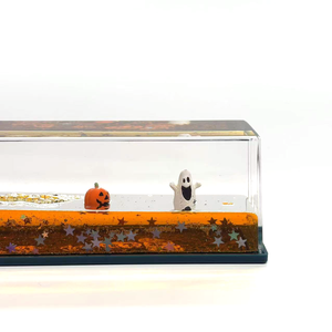 ของตกแต่งอะคริลิคแบบลอยน้ำลายฟักทองฮาโลวีน ประดับกลิตเตอร์ ของตกแต่งโต๊ะทำงาน ลดราคาพิเศษ - Product Image 2