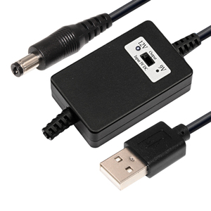 USB A TO DC 5V ถึง9V 12V สายสวิทช์เพิ่มแรงดัน - Product Image 2