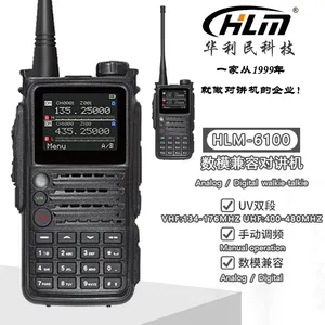 HLM-6100 Funkgerät langstrecken Original VHF/UHF tragbares Funkgerät für Digitalen DMR